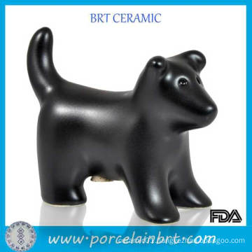 Wholesale New Product Black Dog Shape Pet Urns